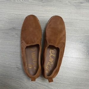 Brown platform espadrilles